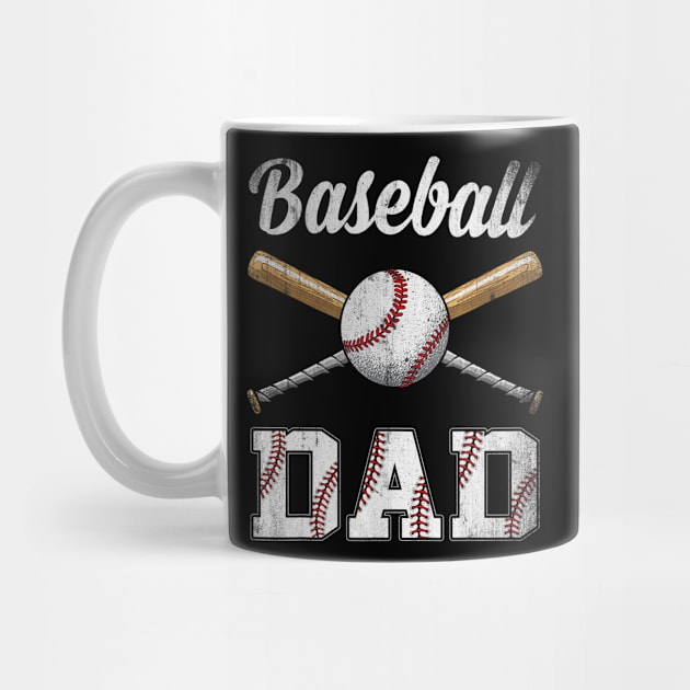 Baseball Dad - Fathers Day, Baseball Lovers by urlowfur